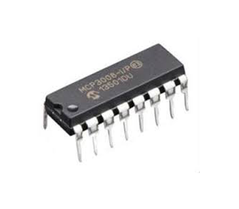 Electronic Component Integrated Circuit Microchip IC Analog to Digital Converter 16DIP Mcp3008-I P