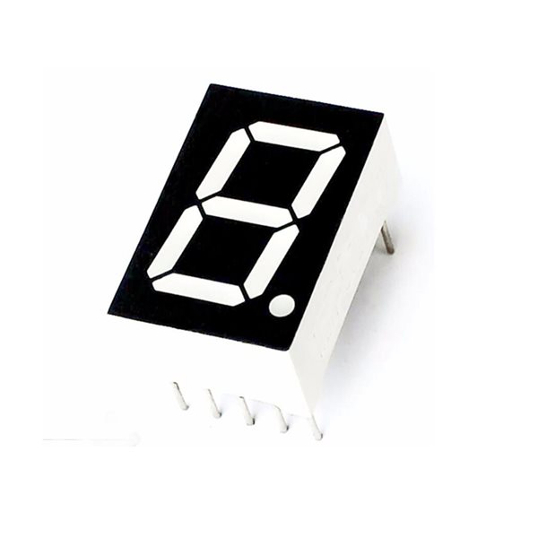 Single Digit 0.43 Inch Single Color Diamond-cut Segment Display 2
